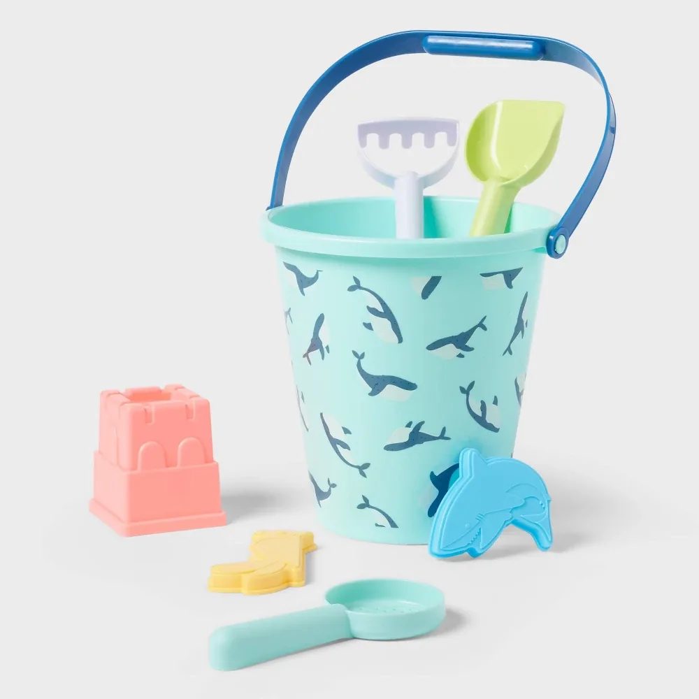 7 PIECES SAND PAIL SET