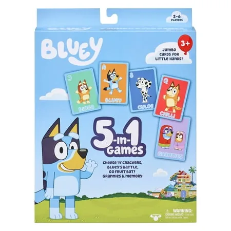 BLUEY SET DE JUEGOS 5 EN 1