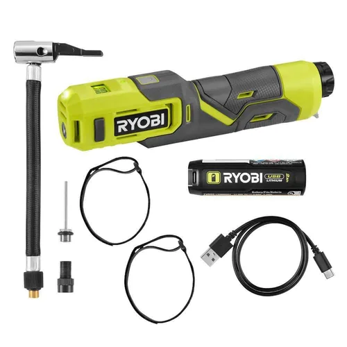 INFLADOR PORTATIL RYOBI