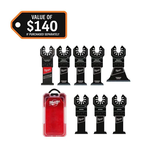 KIT DE HOJAS MULTI HERRAMIENTAS MILWAUKEE