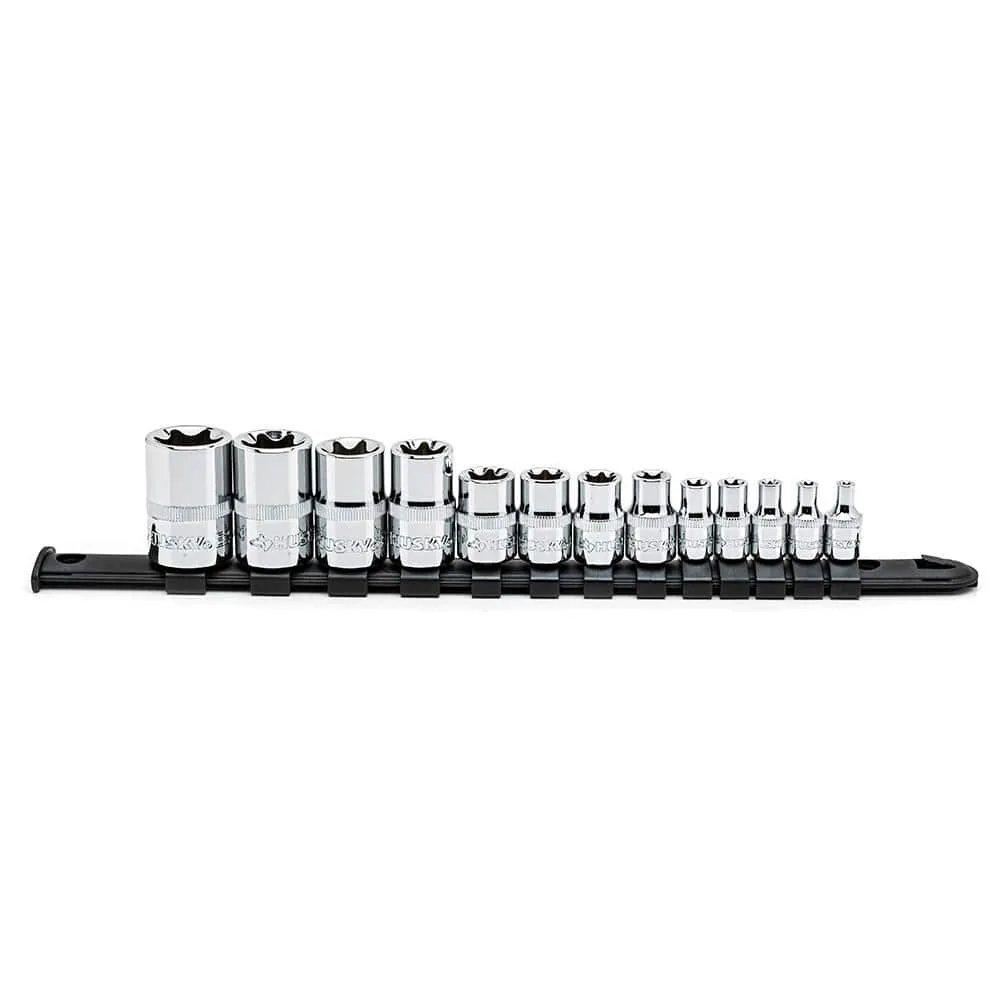 13 PIEZAS EXTERNAL TORX SOCKET SET