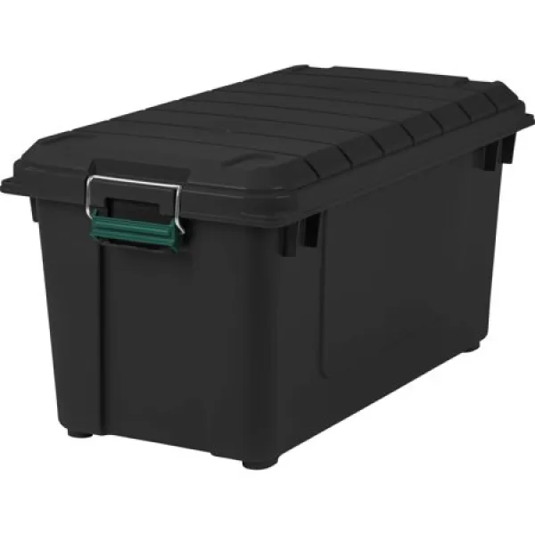 CONTENEDORES DE ALMACENAMIENTO DE PLÁSTICO REMINGTON® DE 22 GALONES CON TAPA