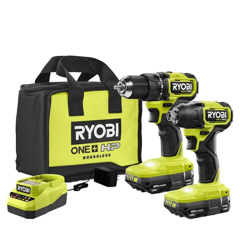KIT 2 HERRAMIENTAS RYOBI HP