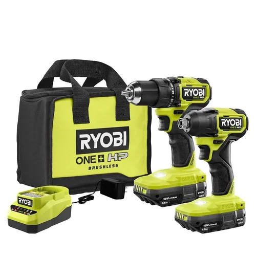 KIT 2 HERRAMIENTAS RYOBI HP