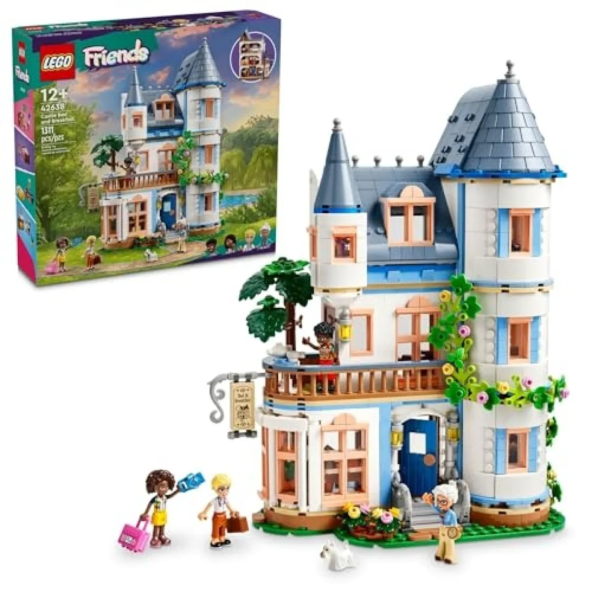 Juguete de edificio de hotel LEGO