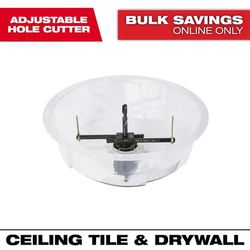 ADJUSTABLE HOLE CUTTER