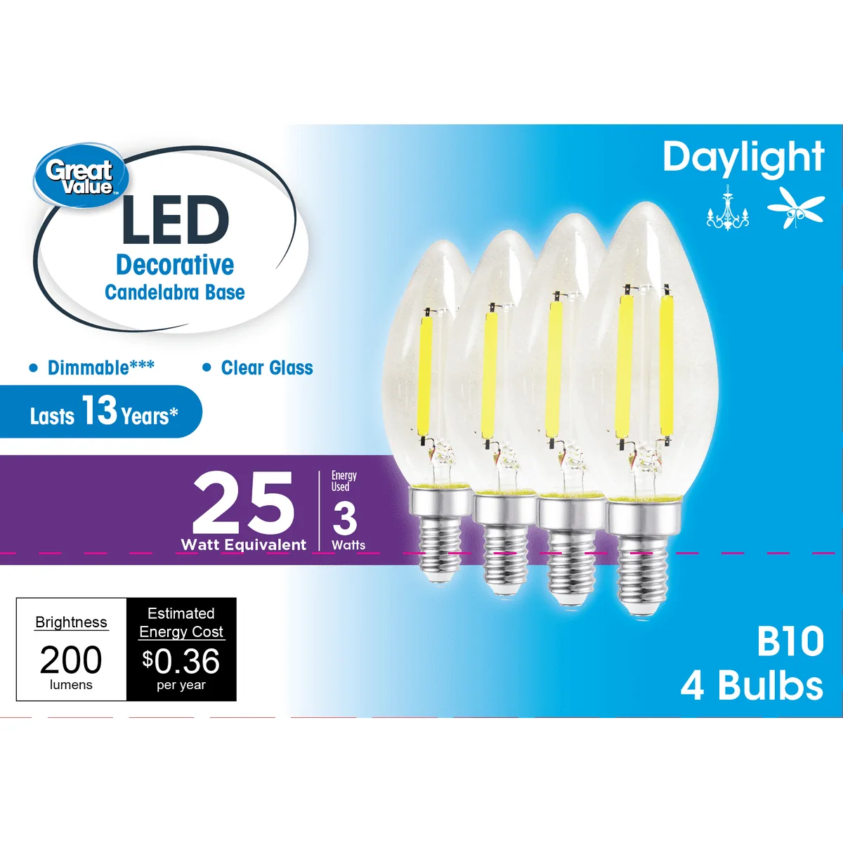 BOMBILLOS LED PACK DE 4