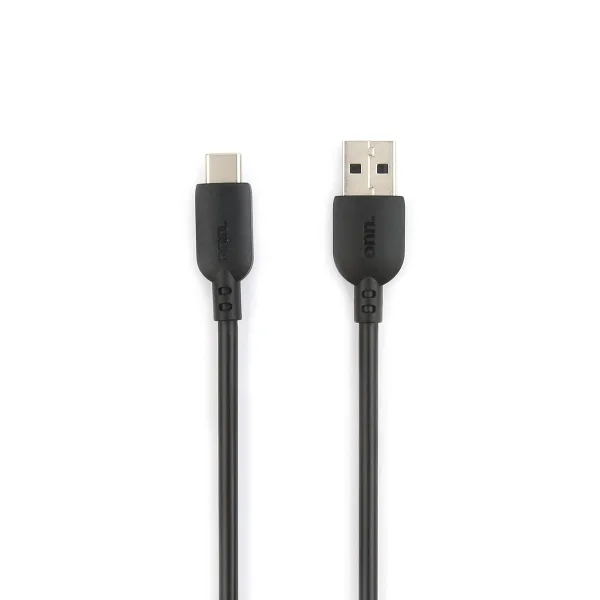 CABLE USB A USB-C DE 10 FT, NEGRO, COMPATIBLE CON DISPOSITIVOS USB-C