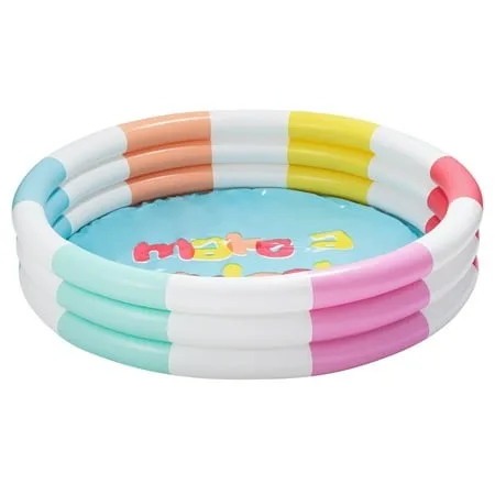 PISCINA INFLABLE DE 3 ANILLOS REDONDA 5FT
