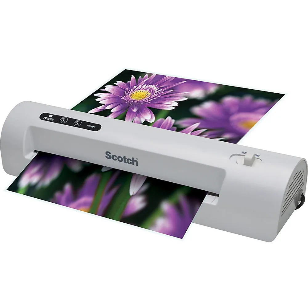Laminadora térmica Scotch Plus con 2 fundas tamaño carta