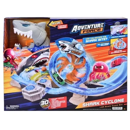 SET DE JUEGO CICLÓN TIBURÓN DE ADVENTURE FORCE