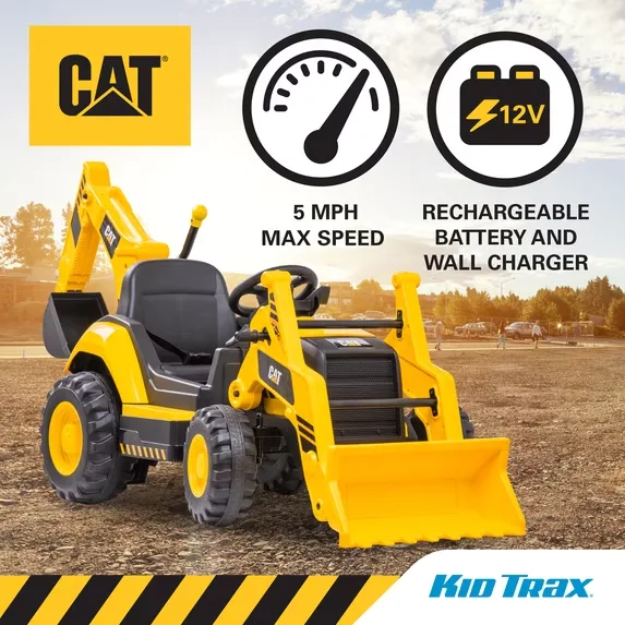 RETROEXCAVADORA KID TRAX CAT