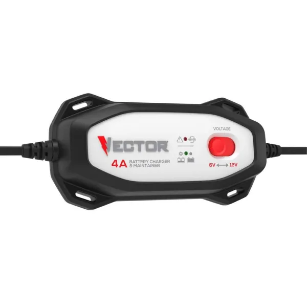 CARGADOR/MANTENEDOR DE BATERÍAS DE 4 AMPERIOS - VECBC4