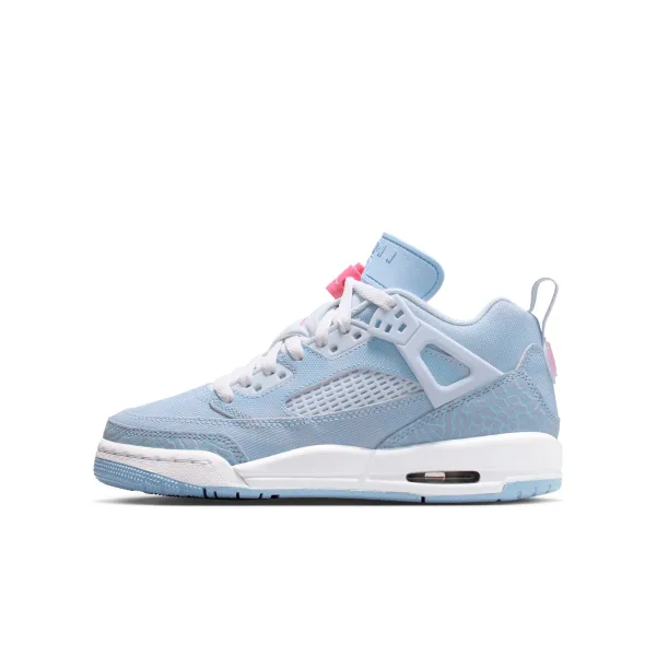 ZAPATILLAS JORDAN SPIZIKE LOW PARA NIÑAS - COLOR COBALTO BRILLANTE/ROSA BRILLANTE/BLANCO. TALLA 5.5