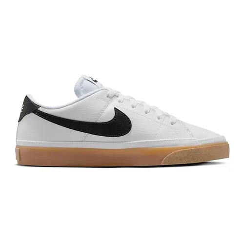 NIKE COURT LEGACY NEXT NATURE MUJER – BLANCO/ANTRACITA/AMARILLO GOMA – TALLA 8 US