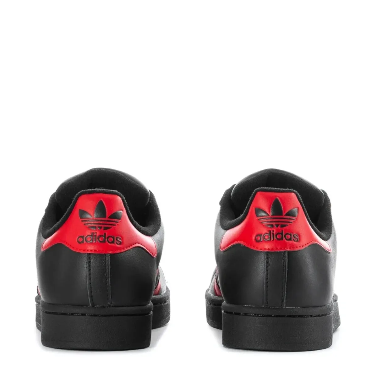 ADIDAS SUPERSTAR II NEGRO/ROJO