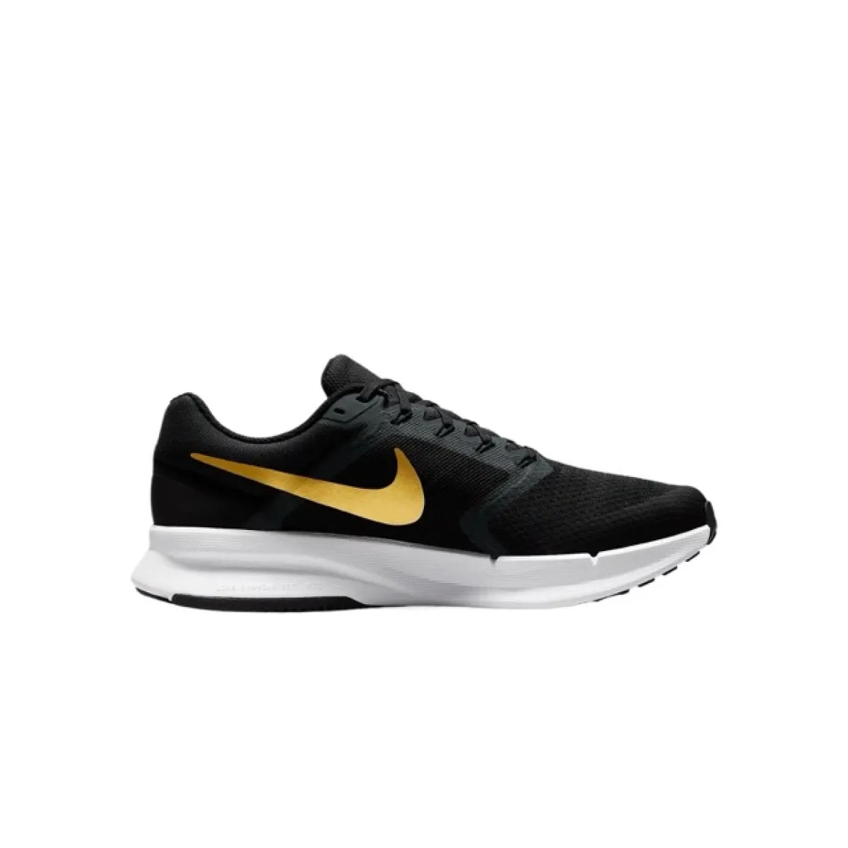 NIKE RUN SWIFT 3 PARA HOMBRE -  NEGRO/DORADO