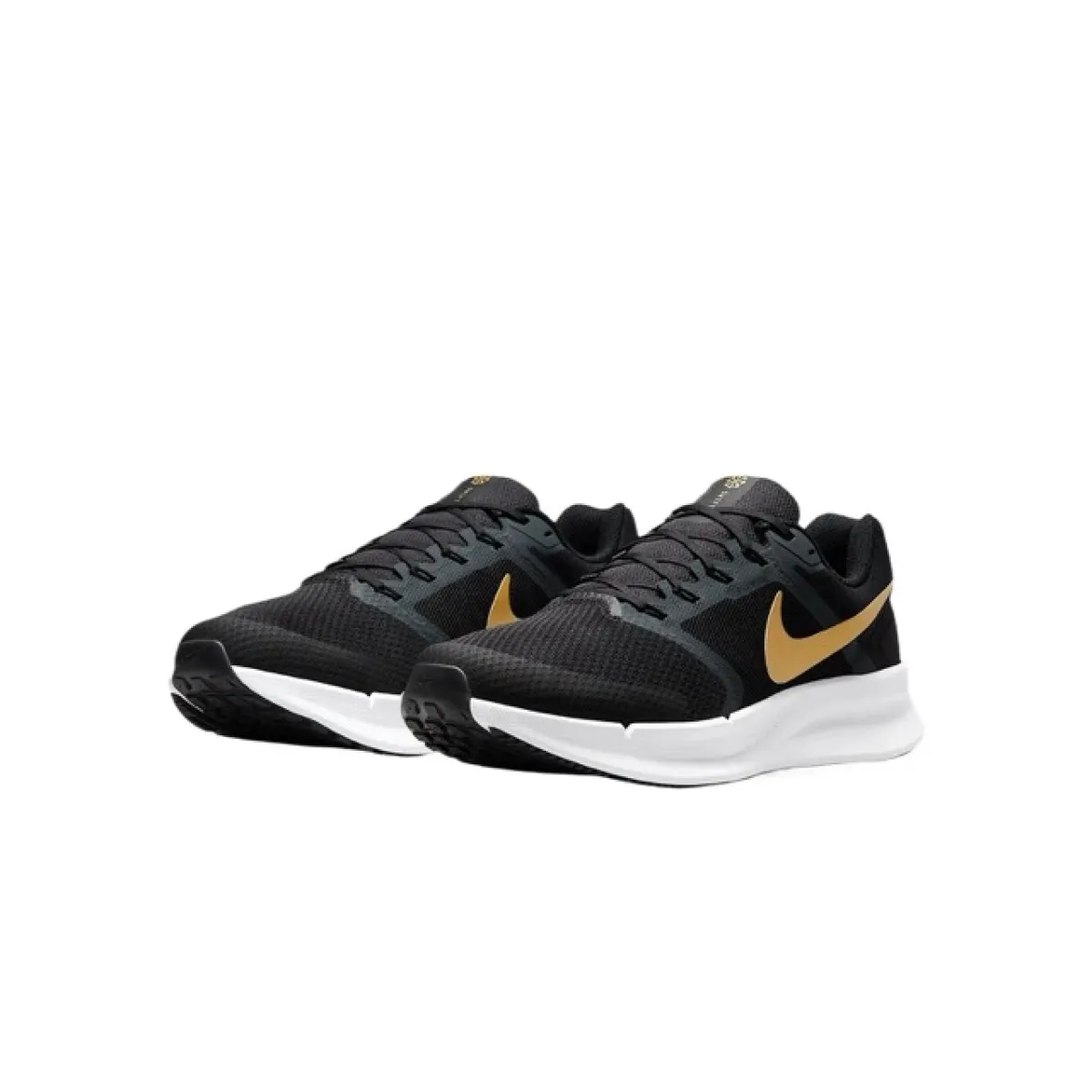 NIKE RUN SWIFT 3 PARA HOMBRE -  NEGRO/DORADO