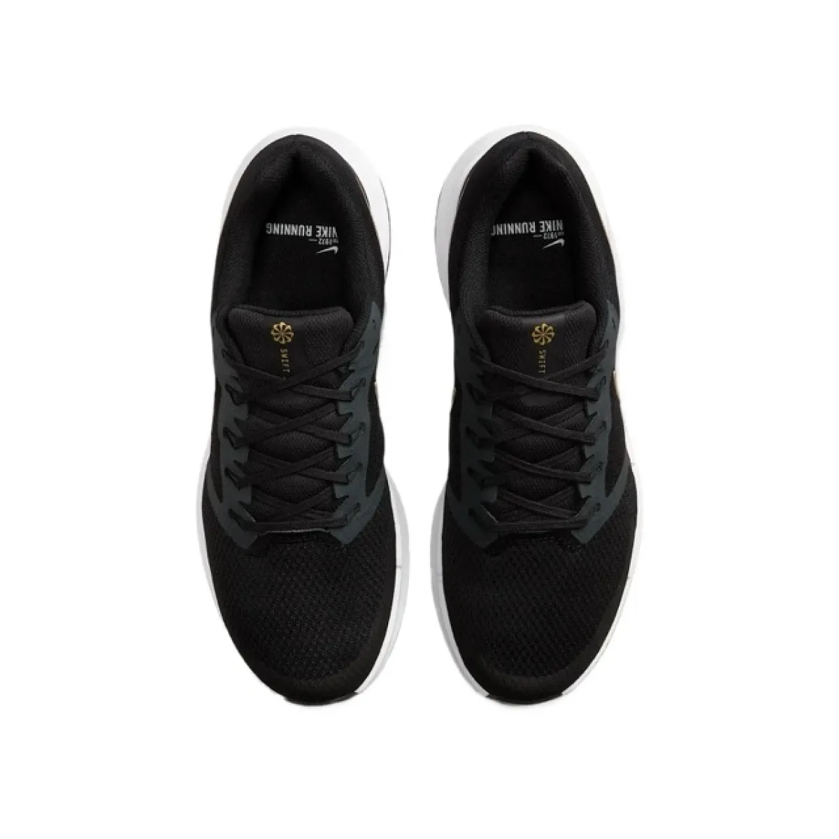 NIKE RUN SWIFT 3 PARA HOMBRE -  NEGRO/DORADO