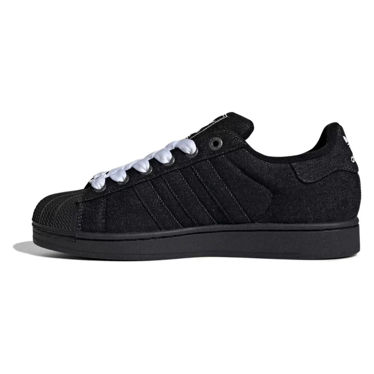 ADIDAS SUPERSTAR II BLACK DENIM NEGRO Y BLANCO