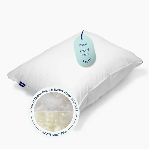 ALMOHADA HIBRIDA AJUSTABLE CASPER SLEEP ESSENTIAL ESTANDAR