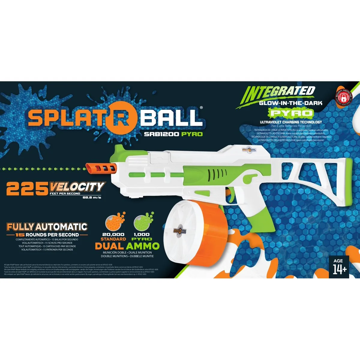 SPLANTRBALL SRB200 PYRO