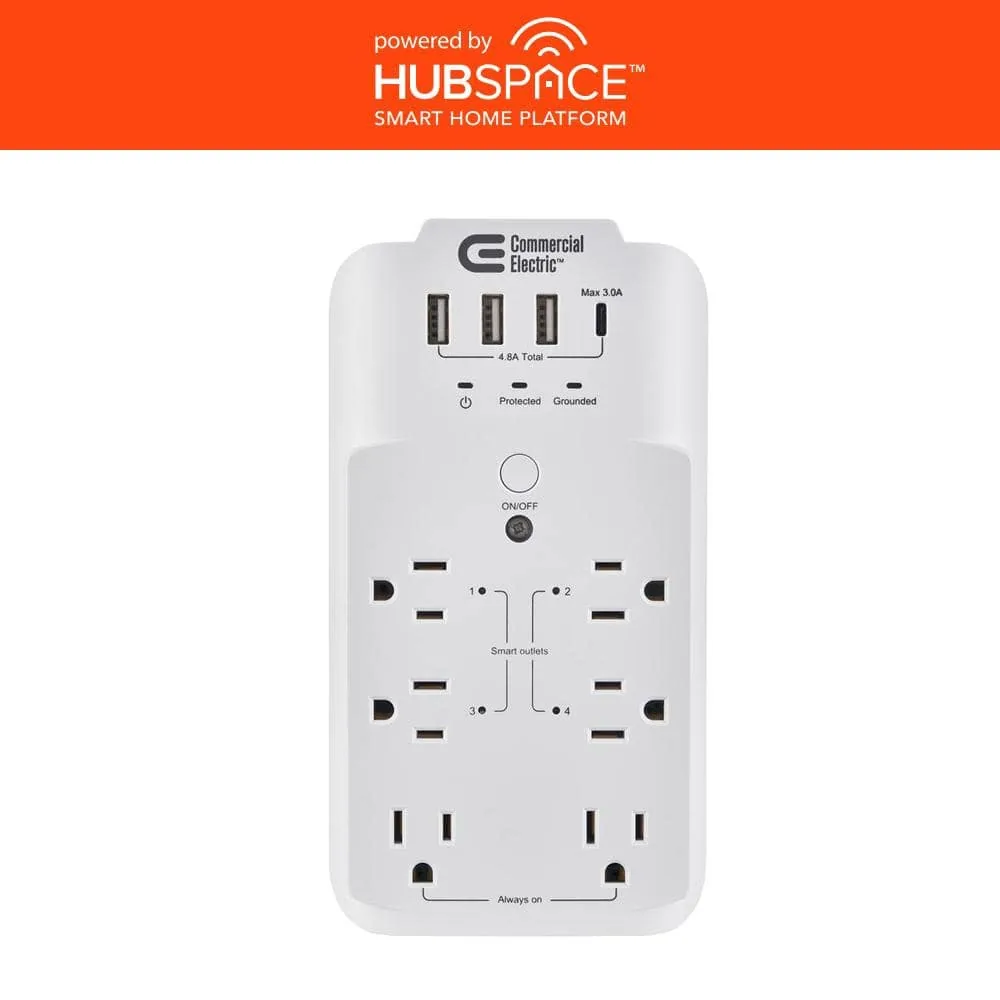 SMART 6 OUTLET SURGE PROTECTOR