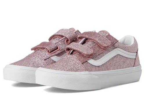 ZAPATOS VANS OLD SKOOL V GLITTER ROSE GLD